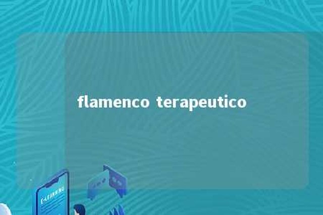 flamenco terapeutico 